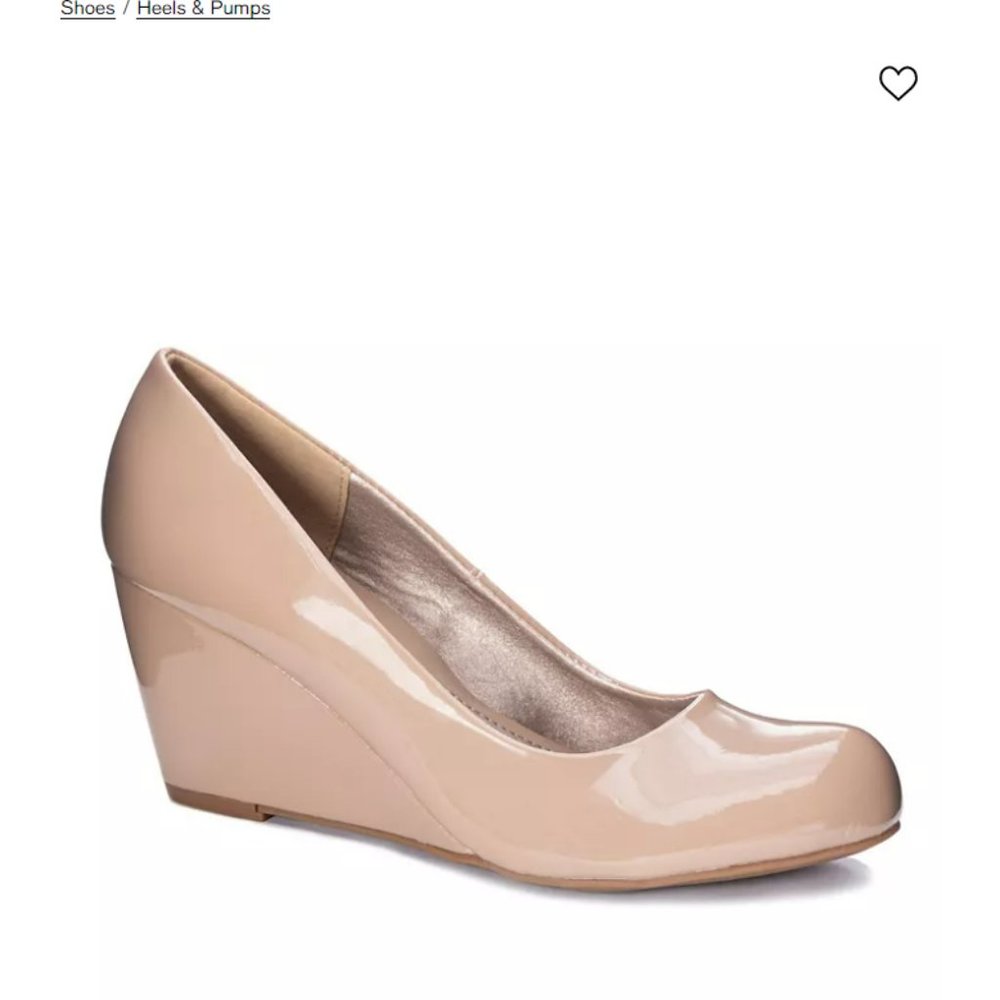 NUDE WEDGES